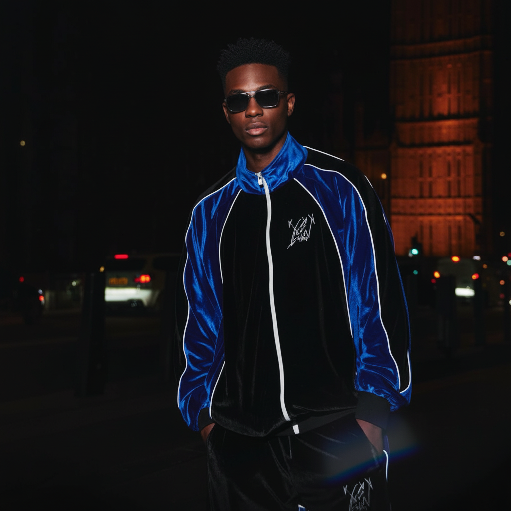 YSN London Tracksuit Set – Limited Royal Blue Edition