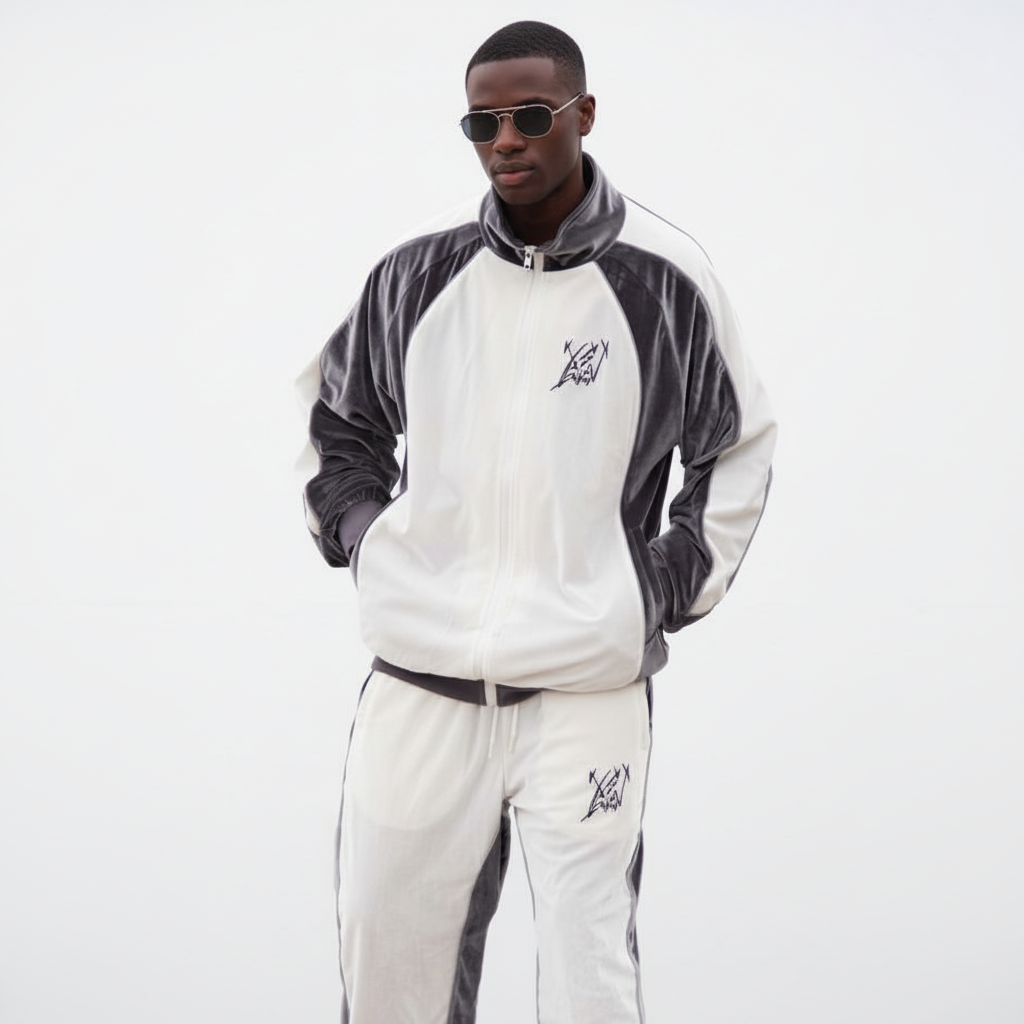 YSN London Tracksuit Set – Limited White Edition