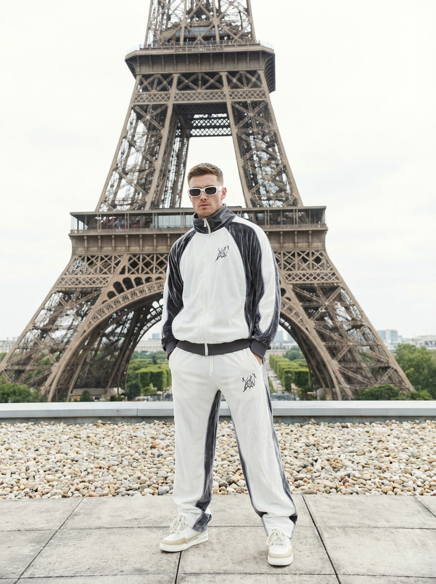 White Tracksuit | Quiet Authority