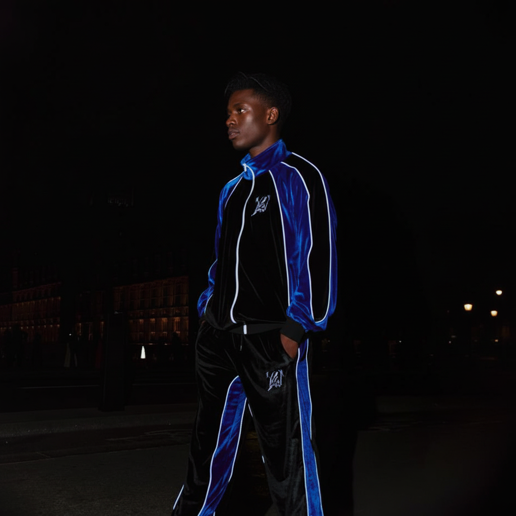 YSN London Tracksuit Set – Limited Royal Blue Edition
